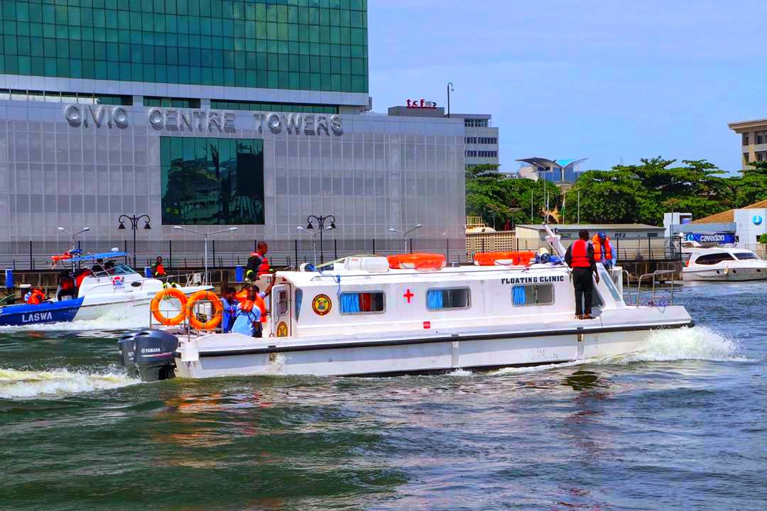 Lagos unveils 'floating clinic' for medical emergencies on waterways