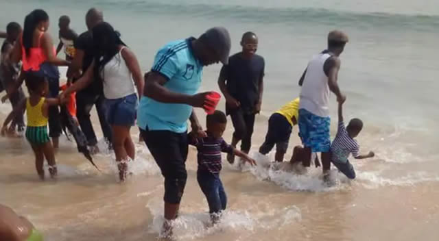 Four secondary school students celebrating after collecting their results drown at Elegushi beach