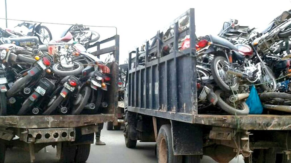 Bandits: FRSC impounds 35 unregistered motorcycles in Sokoto