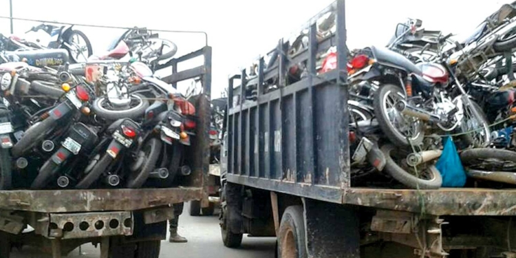 Bandits: FRSC impounds 35 unregistered motorcycles in Sokoto