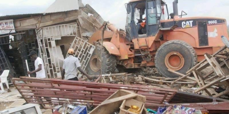 Kogi Council Chairman, Attah Of Igala Shun Court Order, Demolish Houses Of Residents