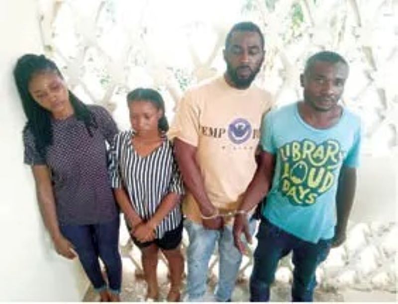 Four arrested over social media sex scam in Anambra