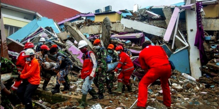 Earthquake hits Indonesia, over 40 killed