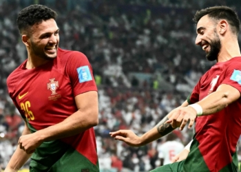 Ramos demolishes Swiss with hat-trick to fire Portugal into quarters