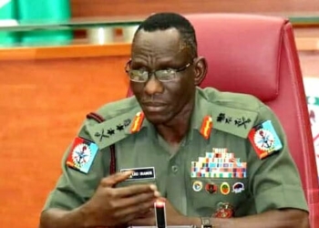 Chief of Defence staff, General Lucky Irabor