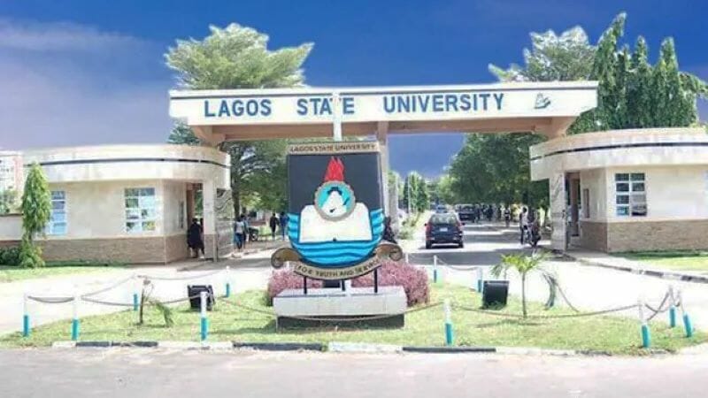Entrance of Lagos State University Gate
