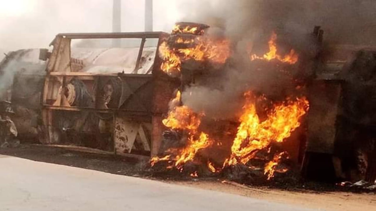 Four killed, others injured as petrol tanker explodes in Lafenwa Abeokuta