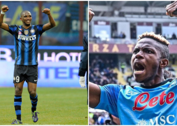 Serie A: Osimhen equals Eto’o’s record after netting brace vs Torino