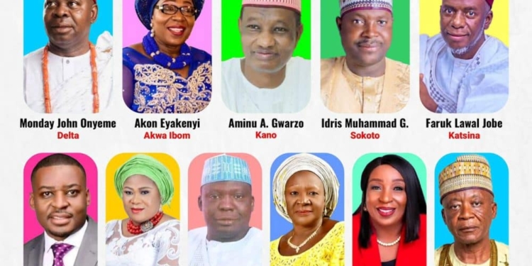 Newly Elected Deputy Governors