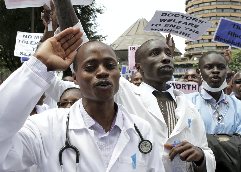 Resident doctors strike