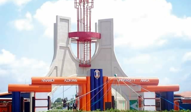Nnamdi Azikiwe University in Awka, Anambra State