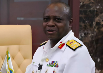 Chief of Naval Staff, Vice Admiral Emmanuel Ogalla