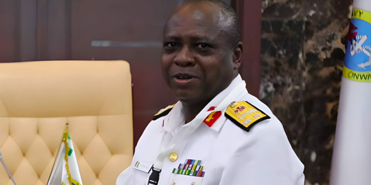 Chief of Naval Staff, Vice Admiral Emmanuel Ogalla