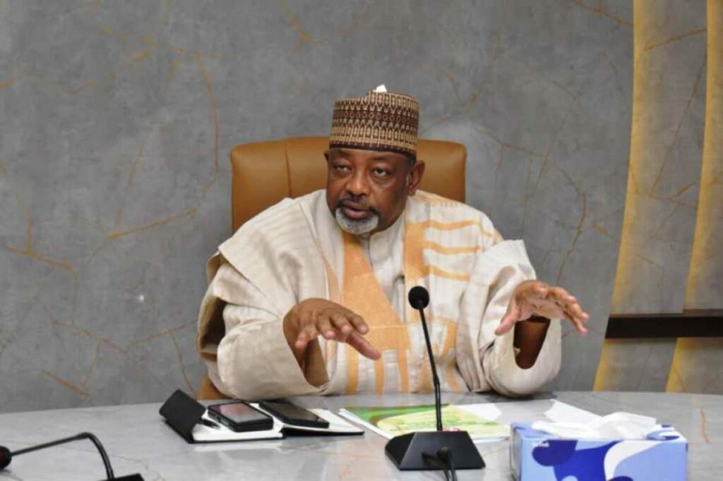 Minister of Agriculture and Food Security, Abubakar Kyari