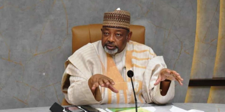 Minister of Agriculture and Food Security, Abubakar Kyari