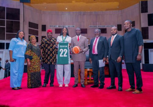 Blessing Ejiofor, an Ebonyi-born basketball player