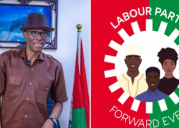 Julius Abure, factional chairman of the Labour Party (LP)