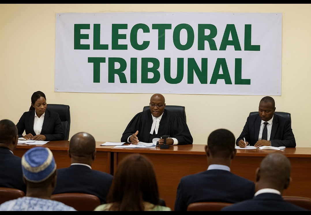 Electoral Tribunal hearing in Nigeria
