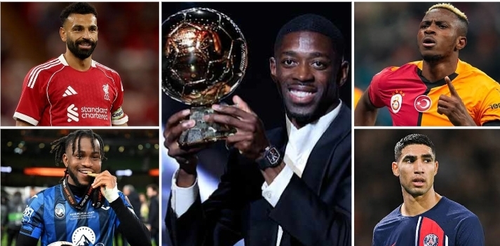 Ballon d'or: Dembele and African footballers