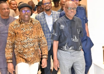 Nyesom Wike and Siminalayi Fubara