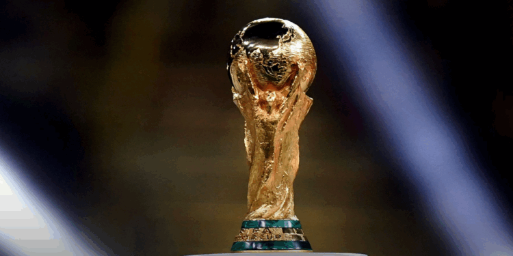 A Photo of the FIFA World Cup trophy. Credit: Google
