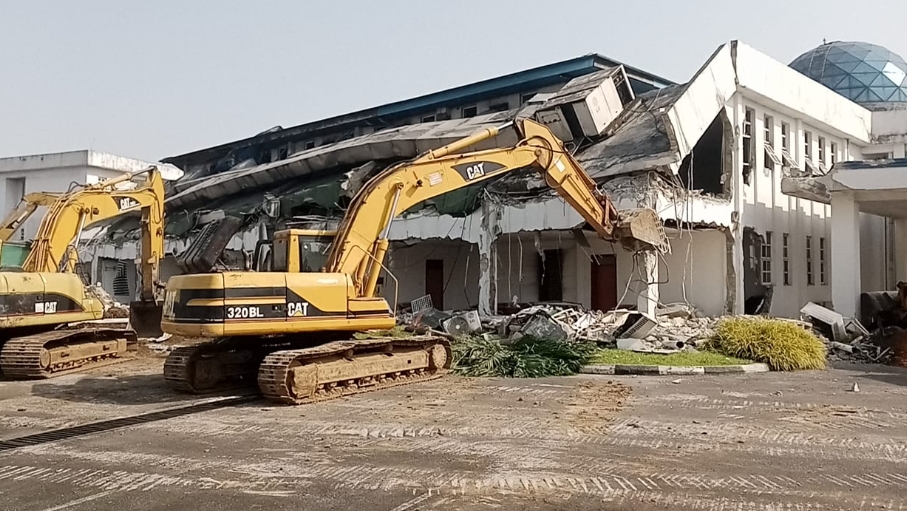 Rivers assembly being demolished | File photo