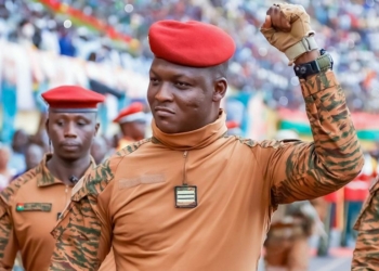 Burkina Faso Military leader Ibrahim Traoré