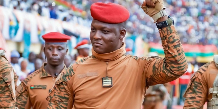 Burkina Faso Military leader Ibrahim Traoré