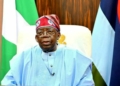 President Tinubu's independence day speech scene