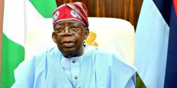President Tinubu's independence day speech scene