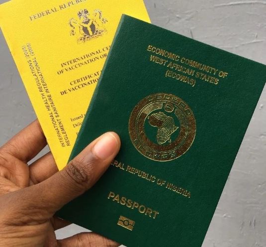 Yellow card and Nigerian Passport