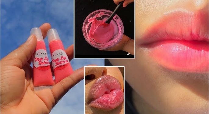 How to Make Pink Lips Cream