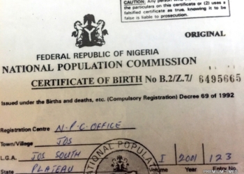 How to get Birth Certificate In Nigeria