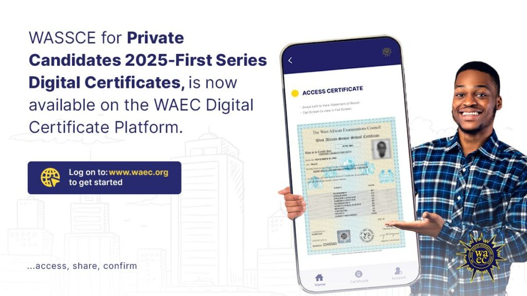 How To Obtain WAEC Digital Certificate