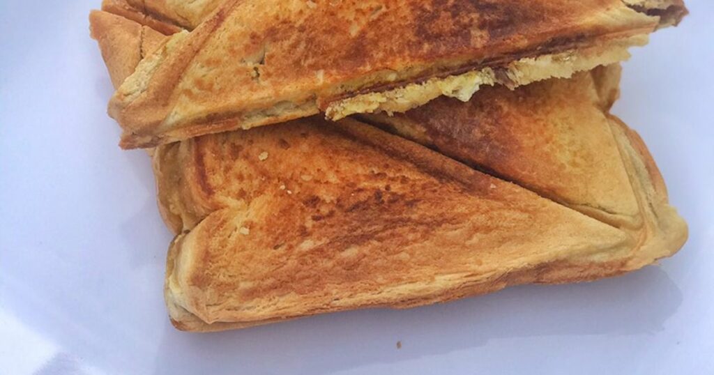 How to make Toast Bread with Egg and Sardine