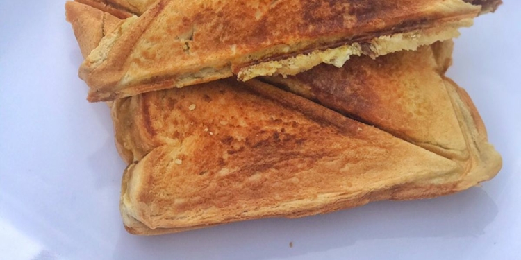 How to make Toast Bread with Egg and Sardine