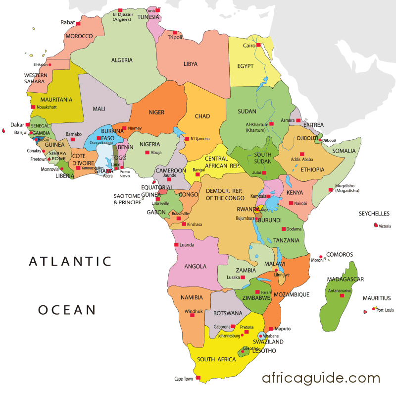 Map of Africa