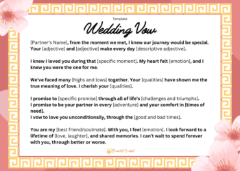 How To Write Your Own Wedding Vows