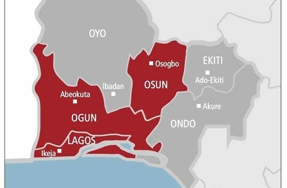 South West States in Nigeria
