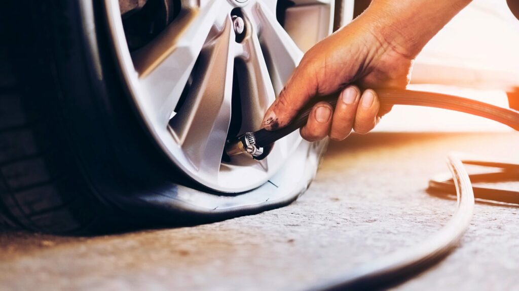 How to Inflate Your Car's Tires Yourself