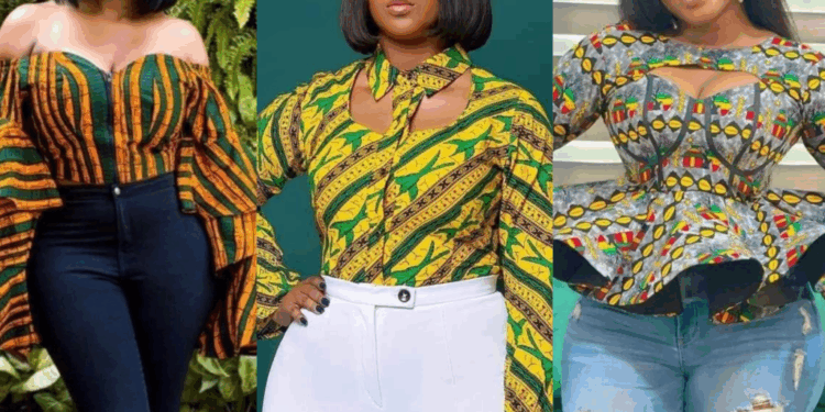 Ankara Tops for Ladies