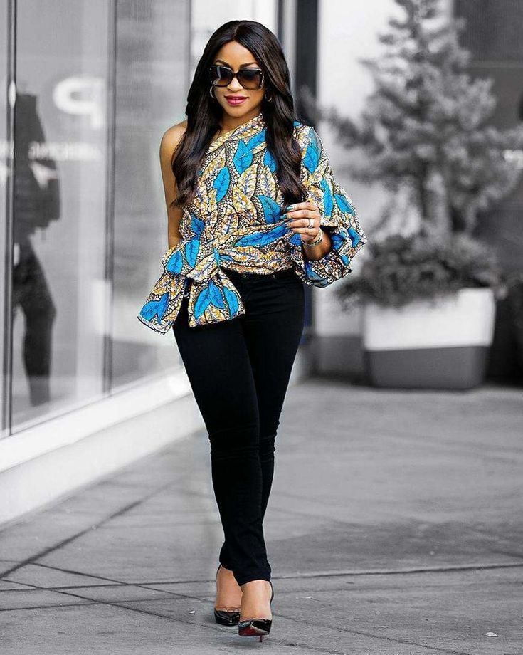 Ankara Tops For Leggings