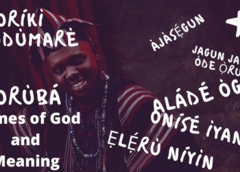 Names Of God In Yoruba Language and Their Meaning