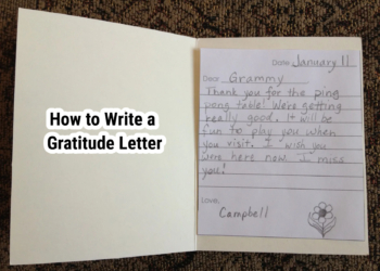How to Write a Gratitude Letter