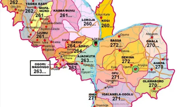 List of Local Goverment Areas in Kogi State