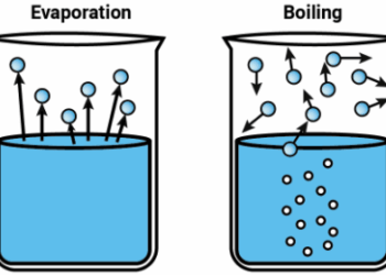 Difference Between Evaporation and Boiling