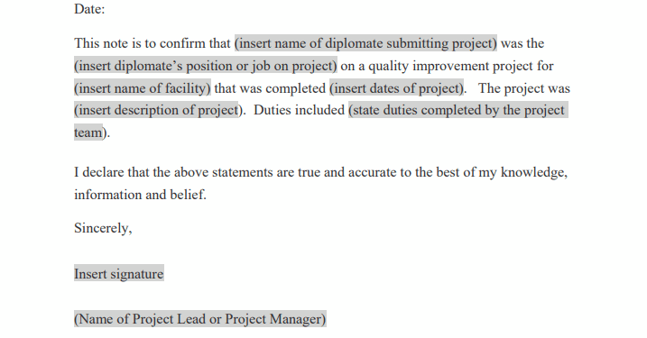 How to Write an Attestation Letter