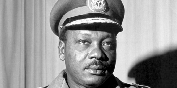 Who was the First Military Head of State in Nigeria