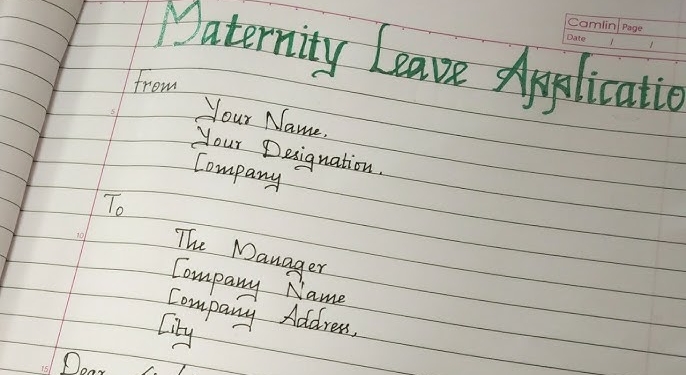 How to Write a Maternity Leave Letter to Your Employer
