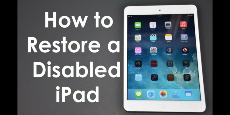 Forget Your iPad Passcode